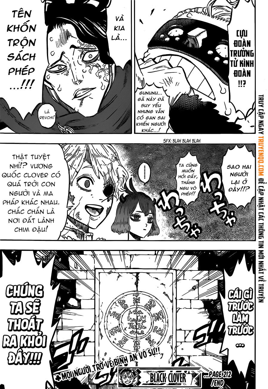Black Clover - Thế Giới Phép Thuật: Chapter 212