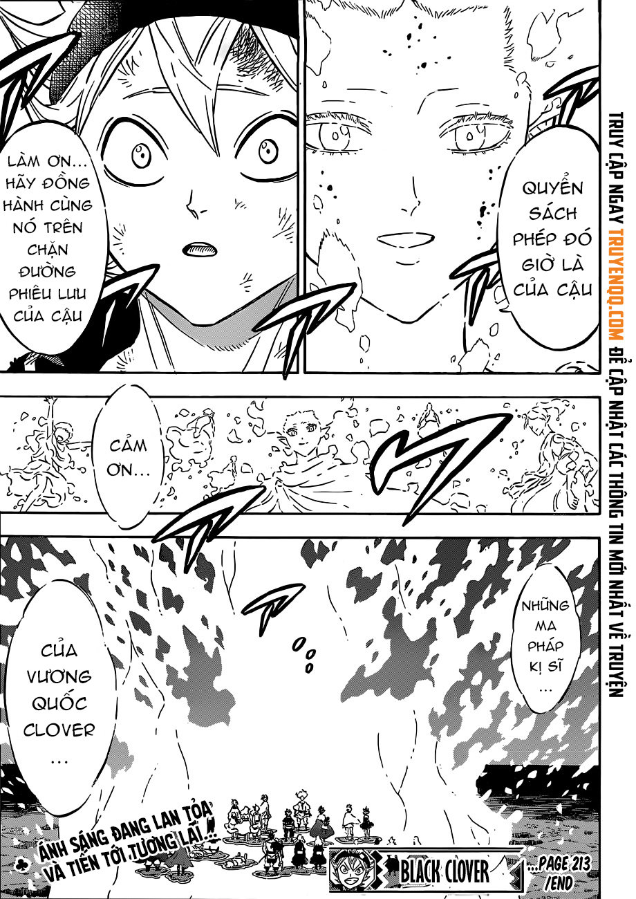 Black Clover - Thế Giới Phép Thuật: Chapter 213