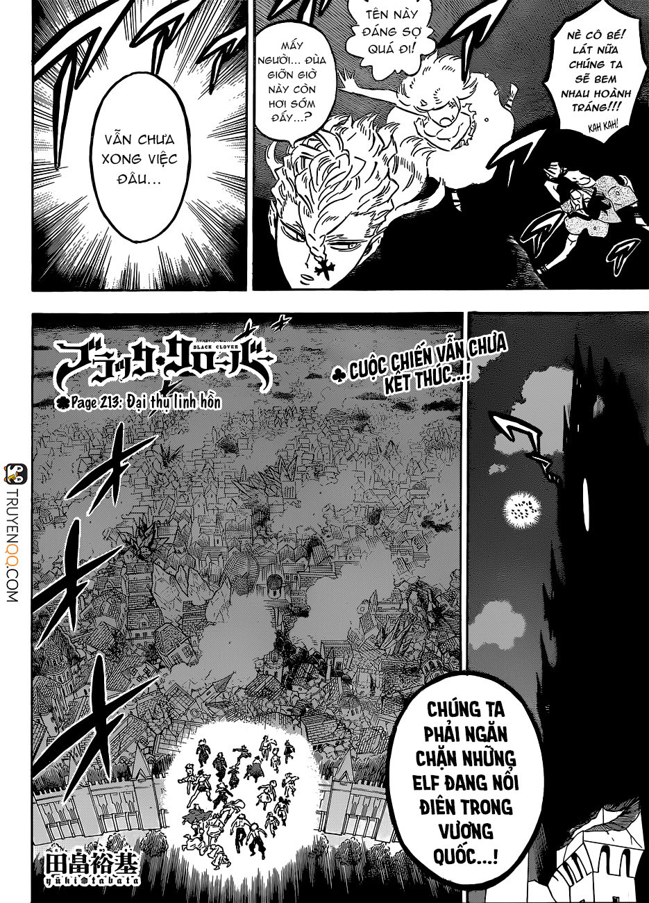 Black Clover - Thế Giới Phép Thuật: Chapter 213