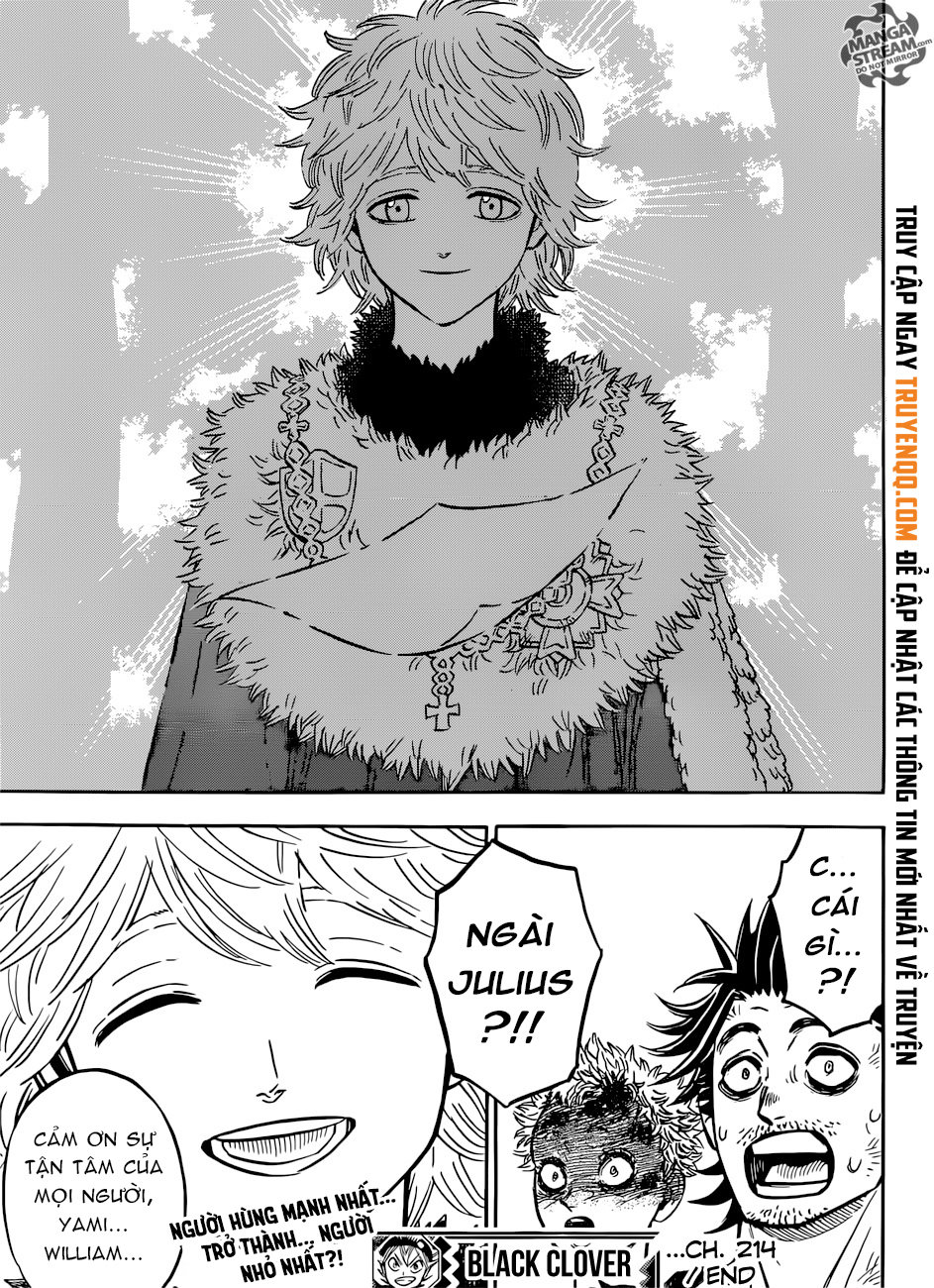 Black Clover - Thế Giới Phép Thuật: Chapter 214