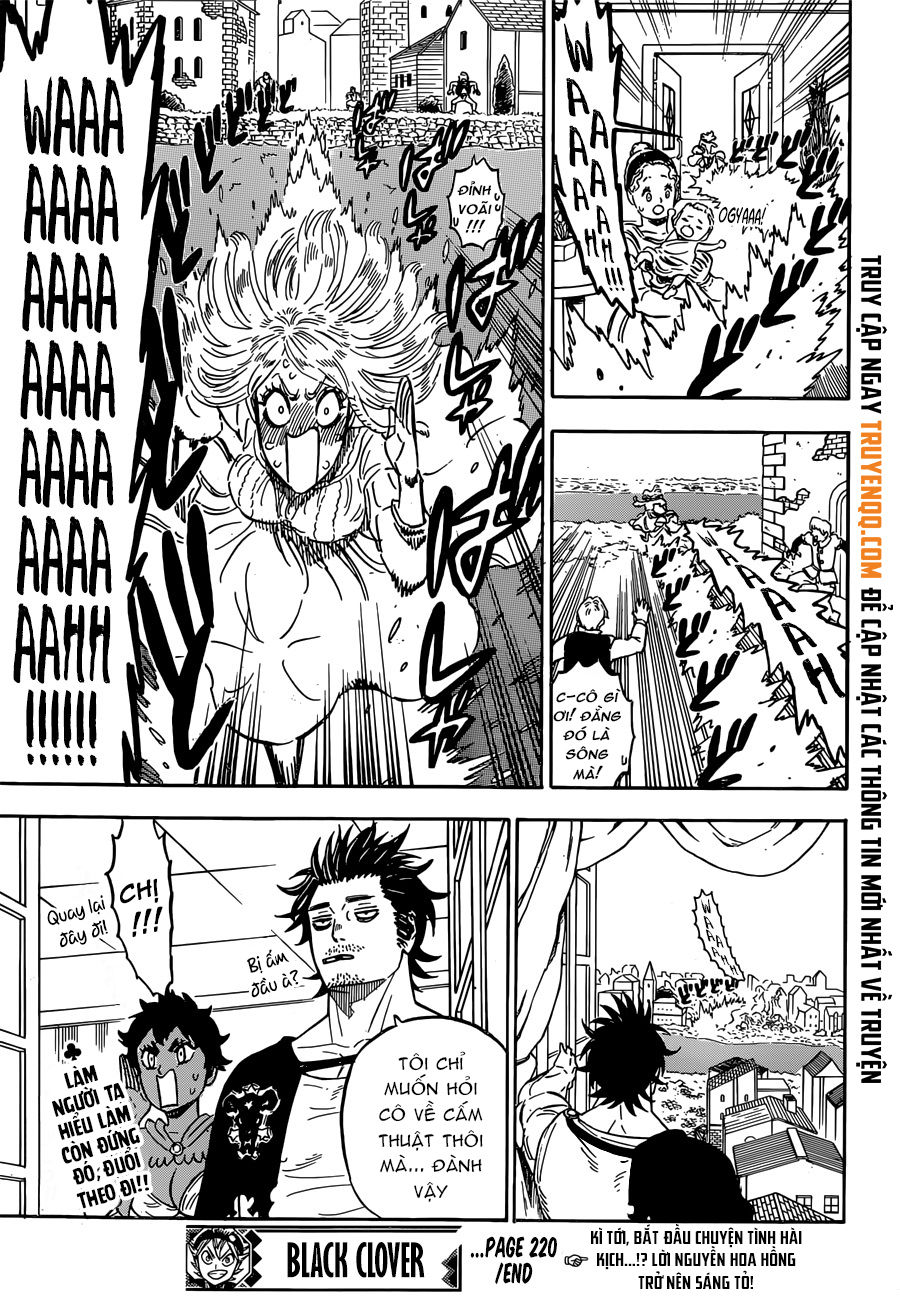 Black Clover - Thế Giới Phép Thuật: Chapter 220