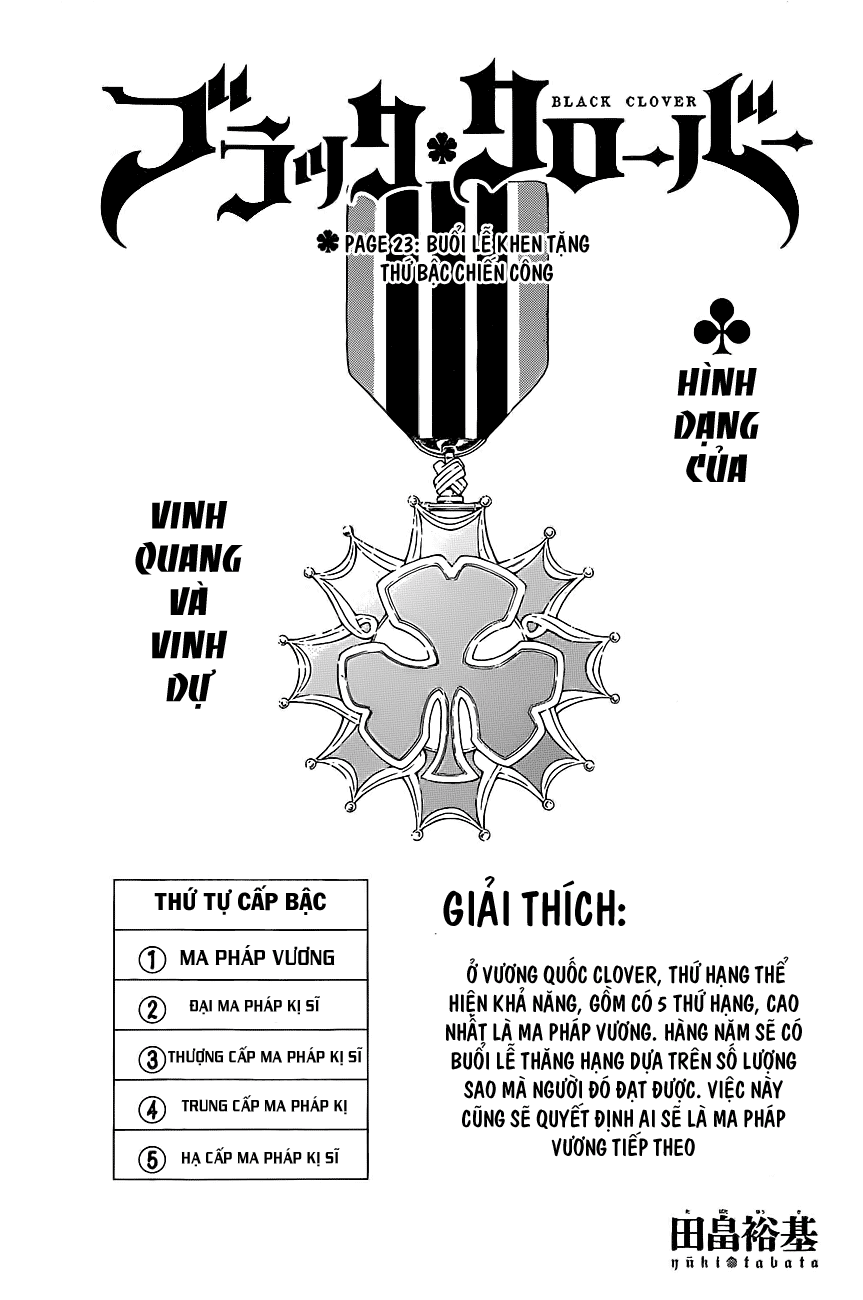 Black Clover - Thế Giới Phép Thuật: Chapter 23