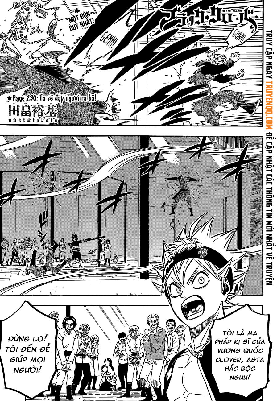 Black Clover - Thế Giới Phép Thuật: Chapter 230