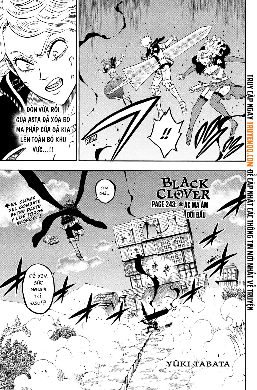 Black Clover - Thế Giới Phép Thuật: Chapter 243