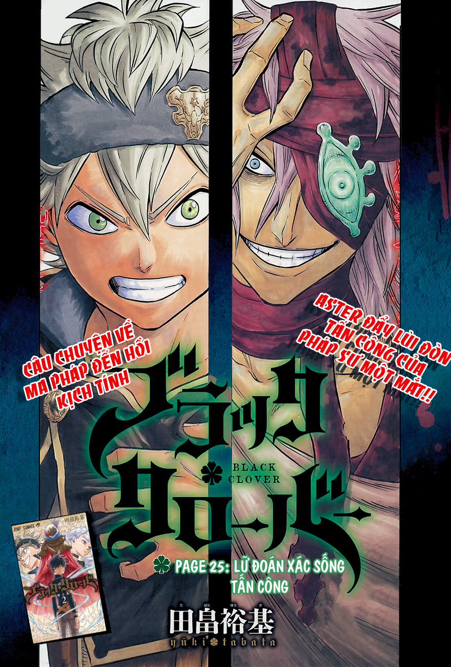 Black Clover - Thế Giới Phép Thuật: Chapter 25
