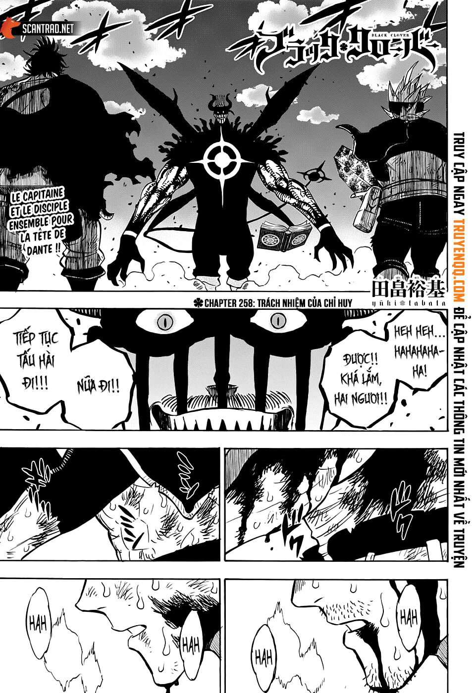Black Clover - Thế Giới Phép Thuật: Chapter 258