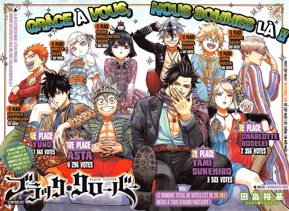 Black Clover - Thế Giới Phép Thuật: Chapter 263