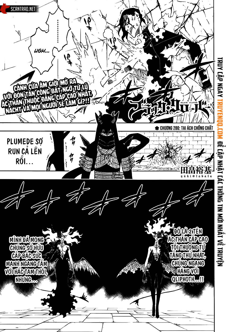 Black Clover - Thế Giới Phép Thuật: Chapter 280