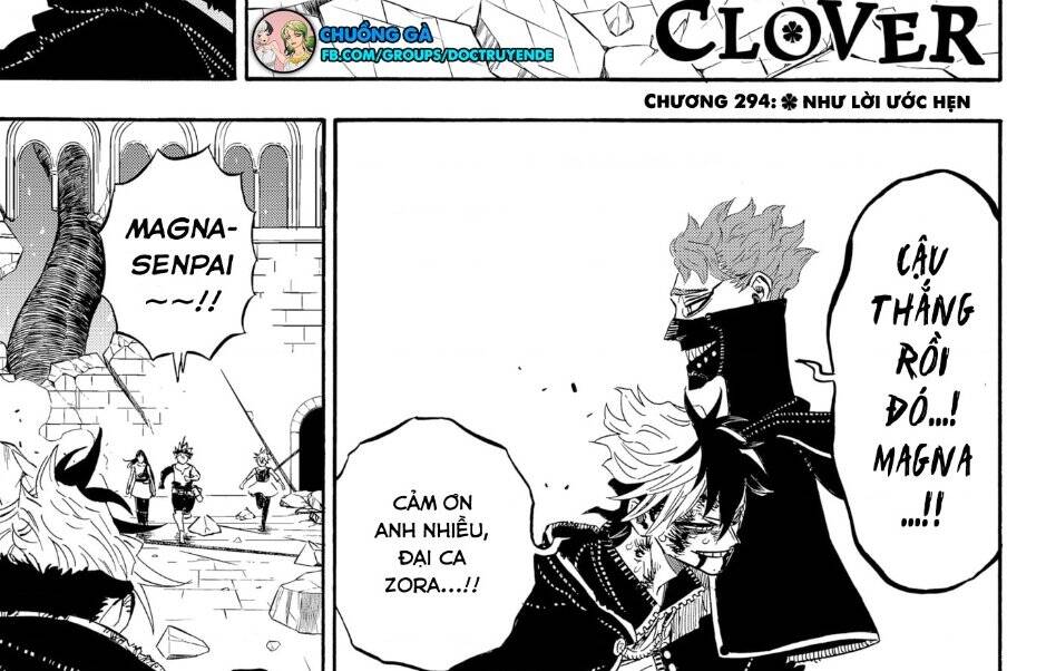 Black Clover - Thế Giới Phép Thuật: Chapter 294