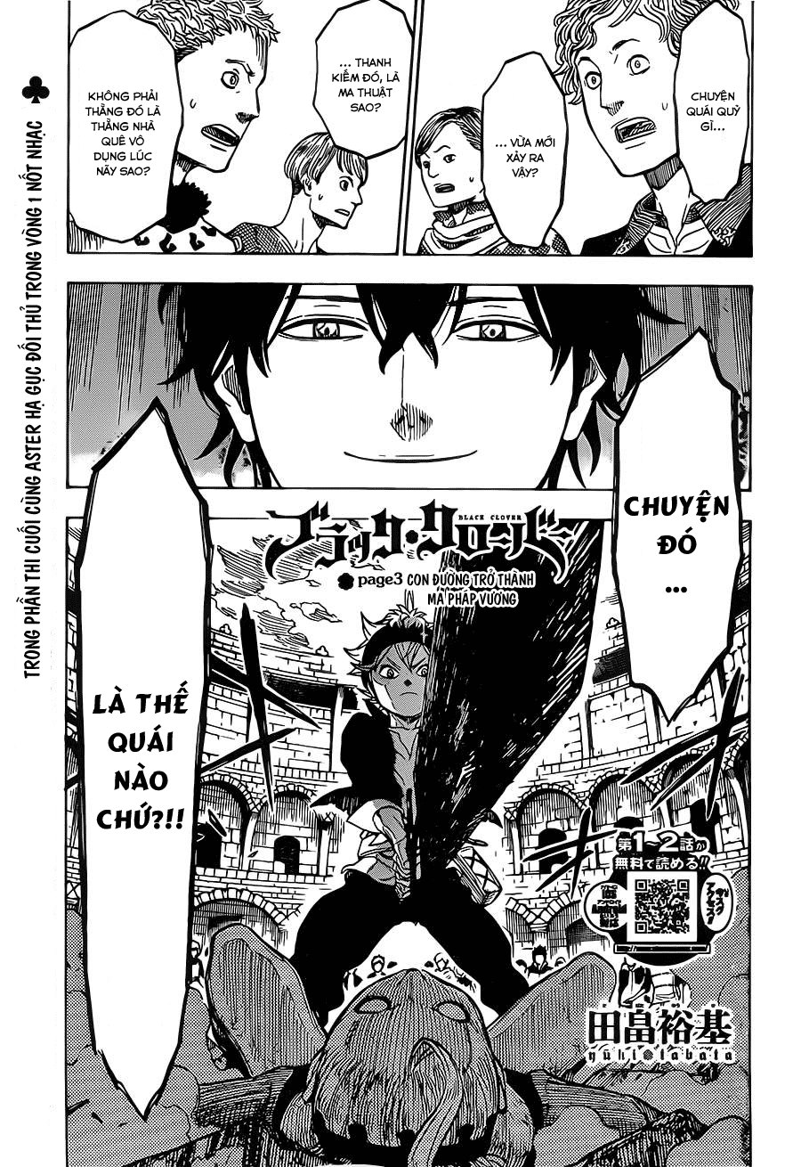Black Clover - Thế Giới Phép Thuật: Chapter 3