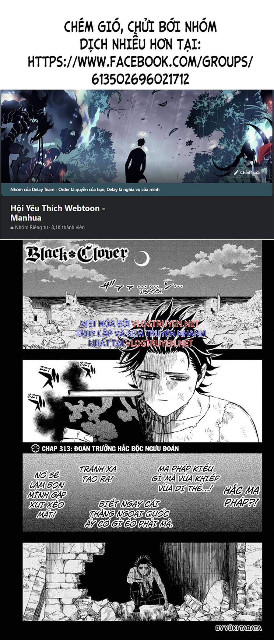 Black Clover - Thế Giới Phép Thuật: Chapter 313