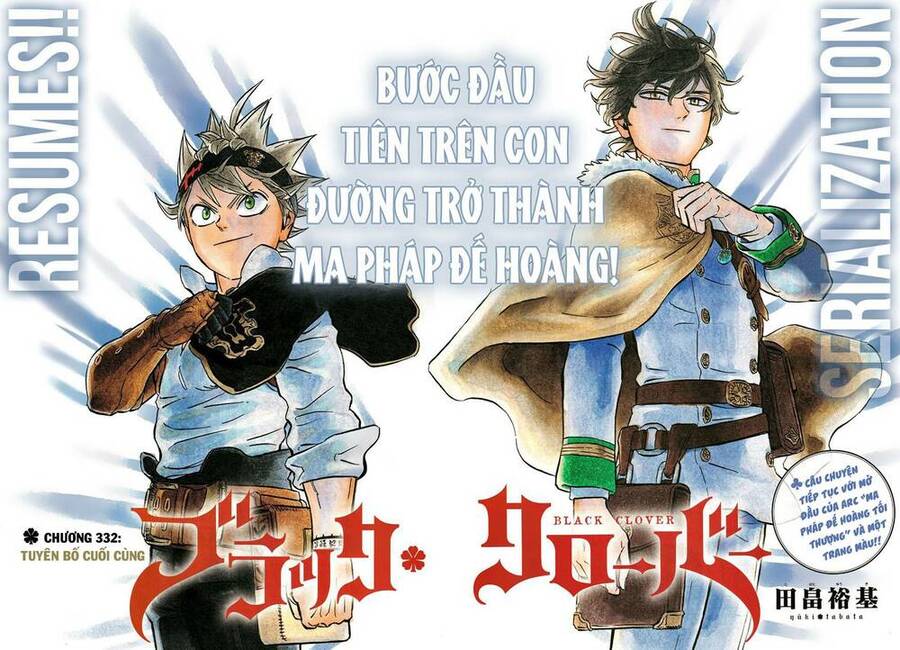 Black Clover - Thế Giới Phép Thuật: Chapter 332
