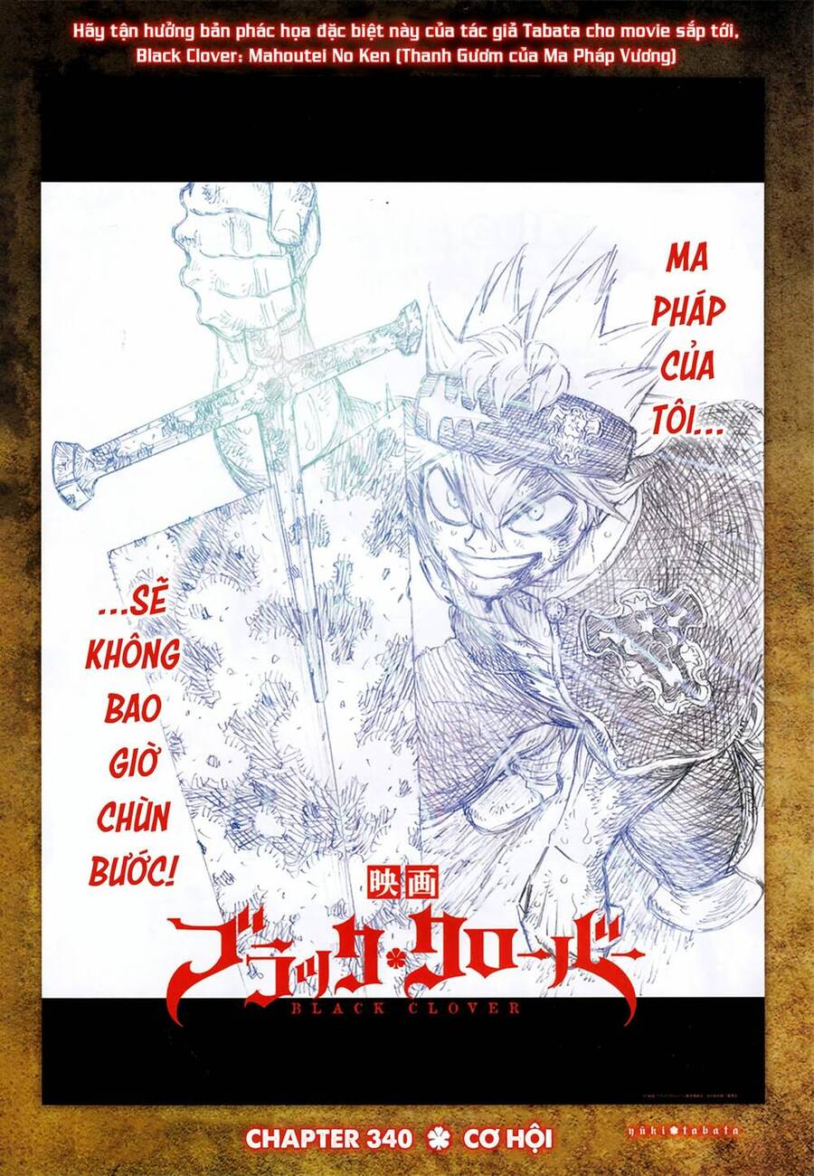 Black Clover - Thế Giới Phép Thuật: Chapter 340