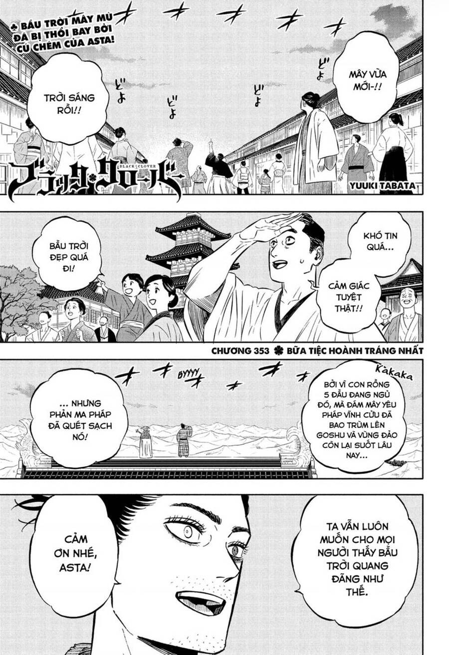 Black Clover - Thế Giới Phép Thuật: Chapter 353