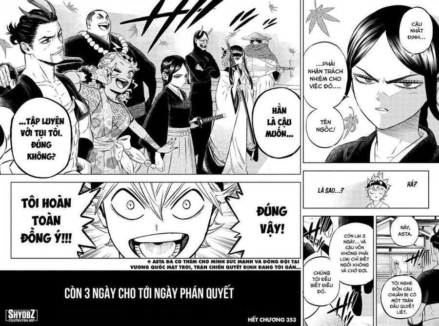 Black Clover - Thế Giới Phép Thuật: Chapter 353