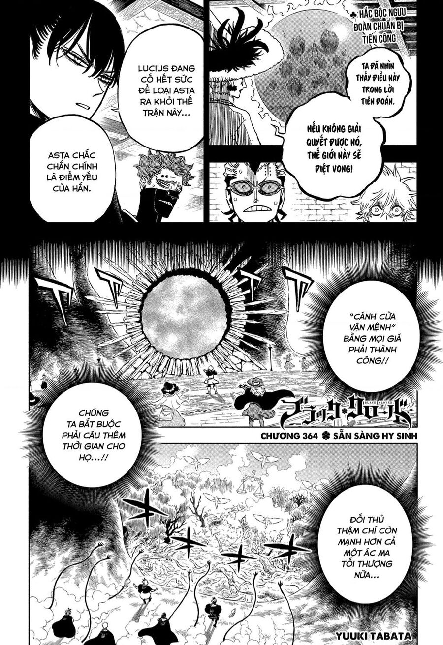 Black Clover - Thế Giới Phép Thuật: Chapter 364