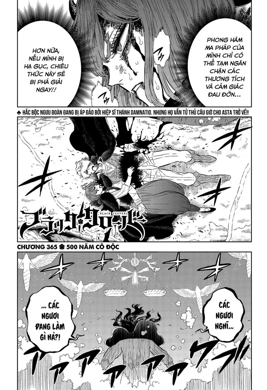 Black Clover - Thế Giới Phép Thuật: Chapter 365