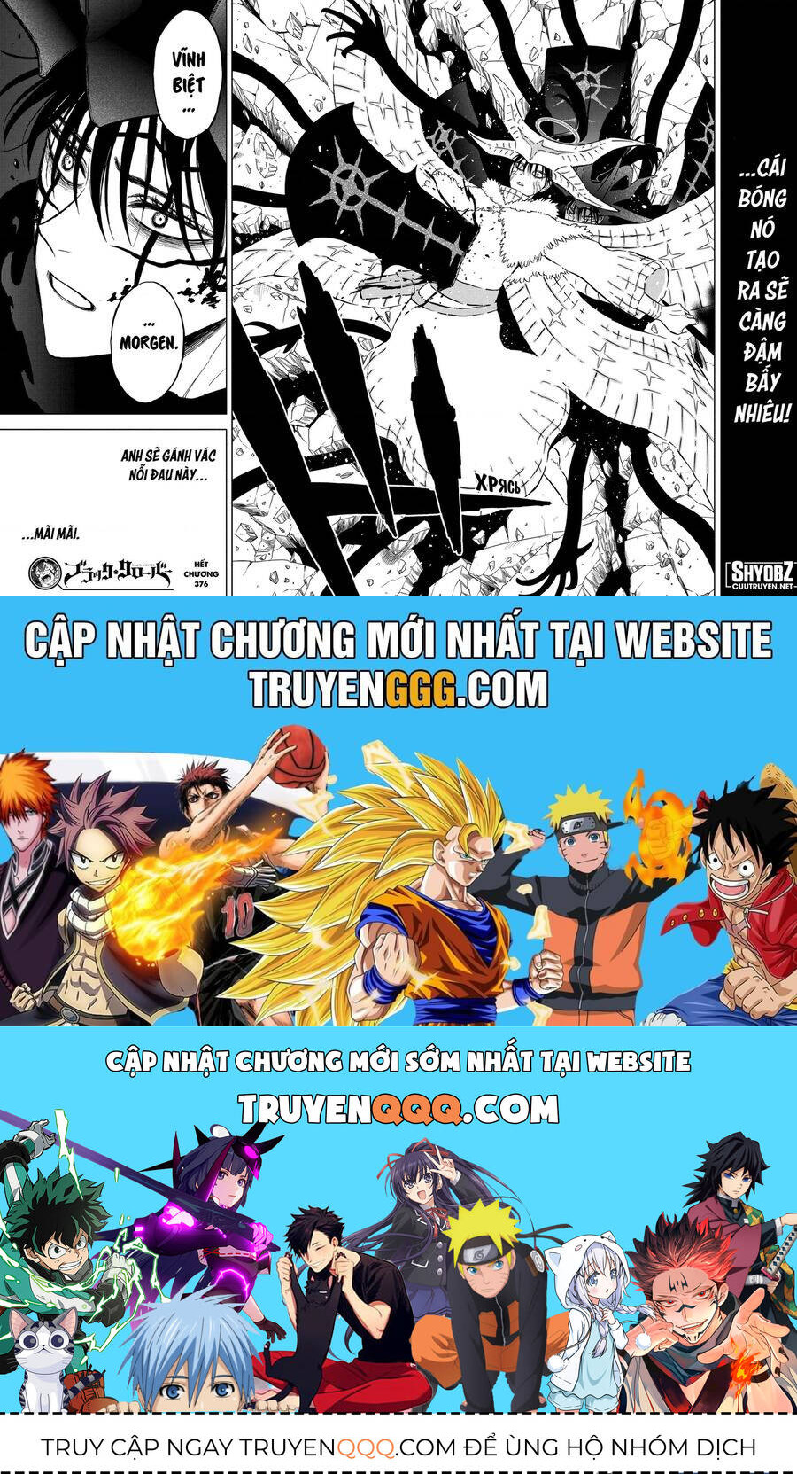 Black Clover - Thế Giới Phép Thuật: Chapter 376