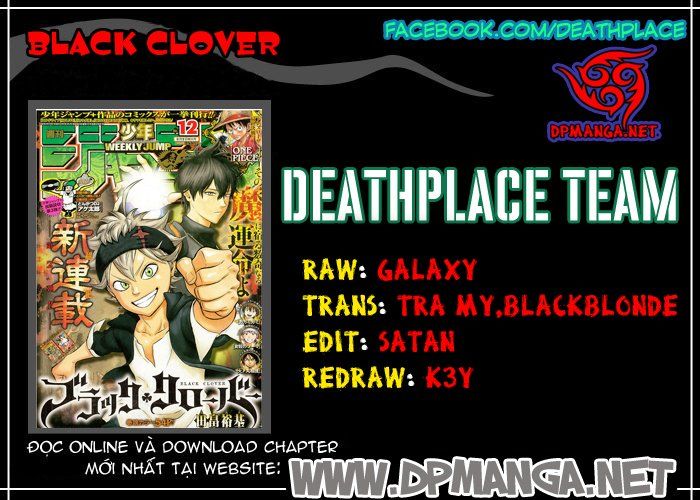 Black Clover - Thế Giới Phép Thuật: Chapter 38
