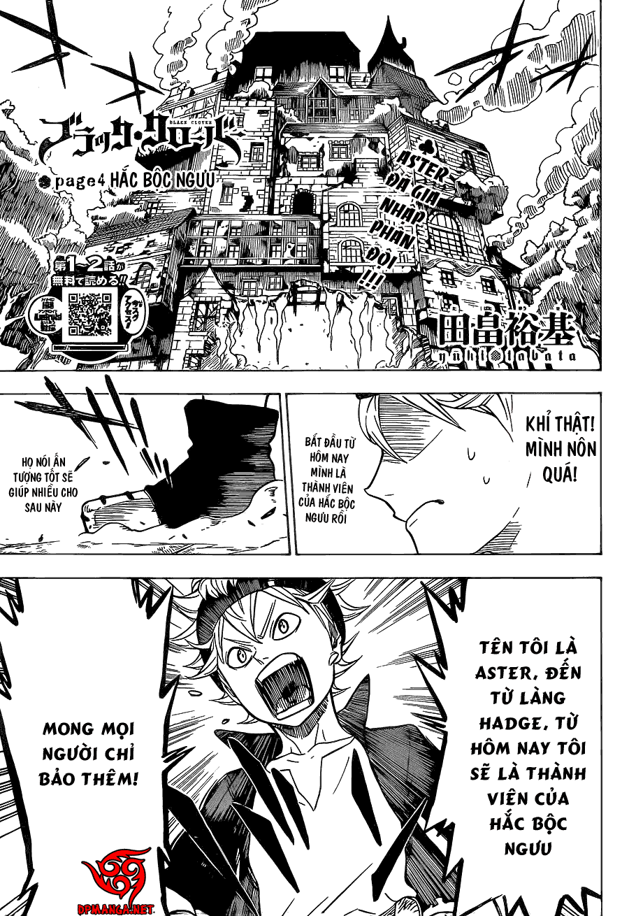 Black Clover - Thế Giới Phép Thuật: Chapter 4