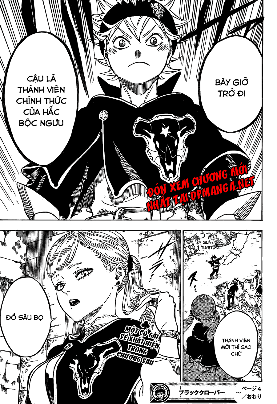 Black Clover - Thế Giới Phép Thuật: Chapter 4