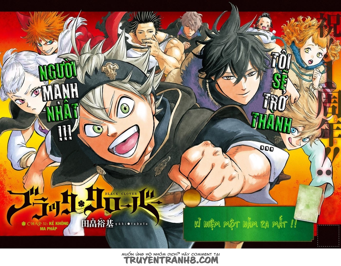 Black Clover - Thế Giới Phép Thuật: Chapter 52