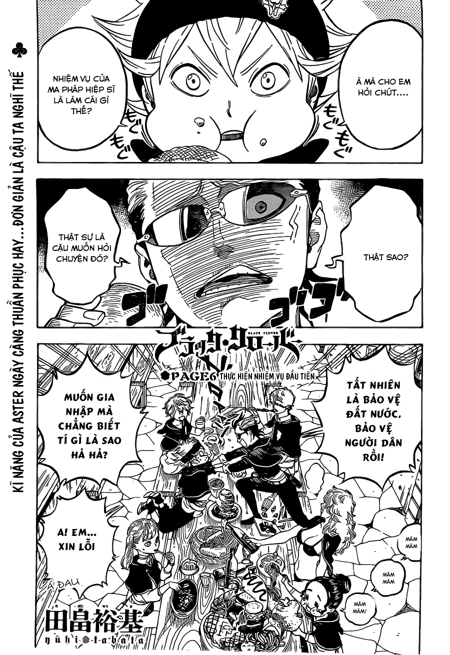 Black Clover - Thế Giới Phép Thuật: Chapter 6