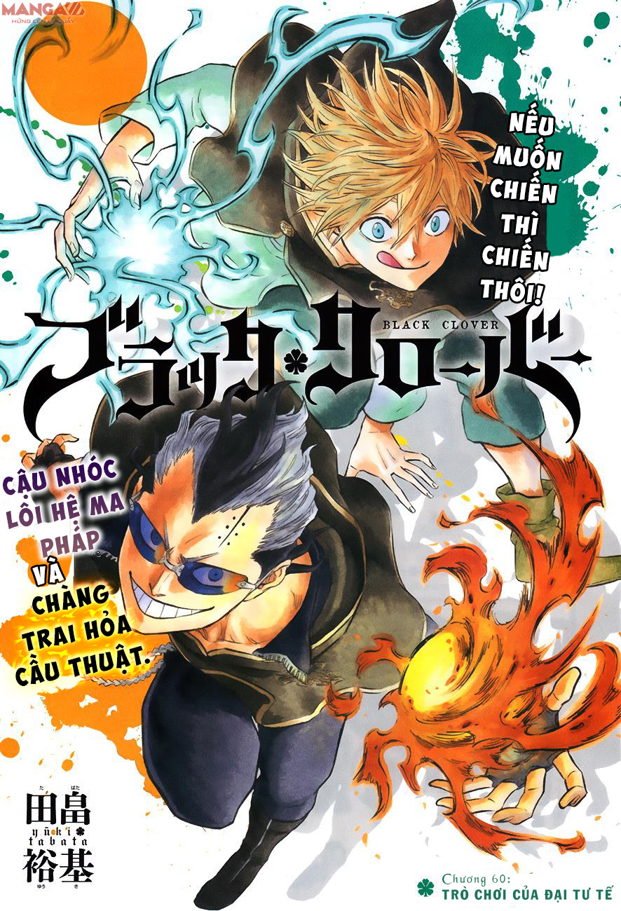 Black Clover - Thế Giới Phép Thuật: Chapter 60