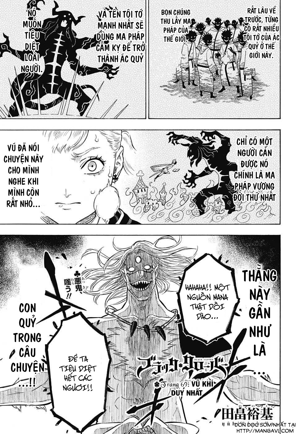 Black Clover - Thế Giới Phép Thuật: Chapter 69