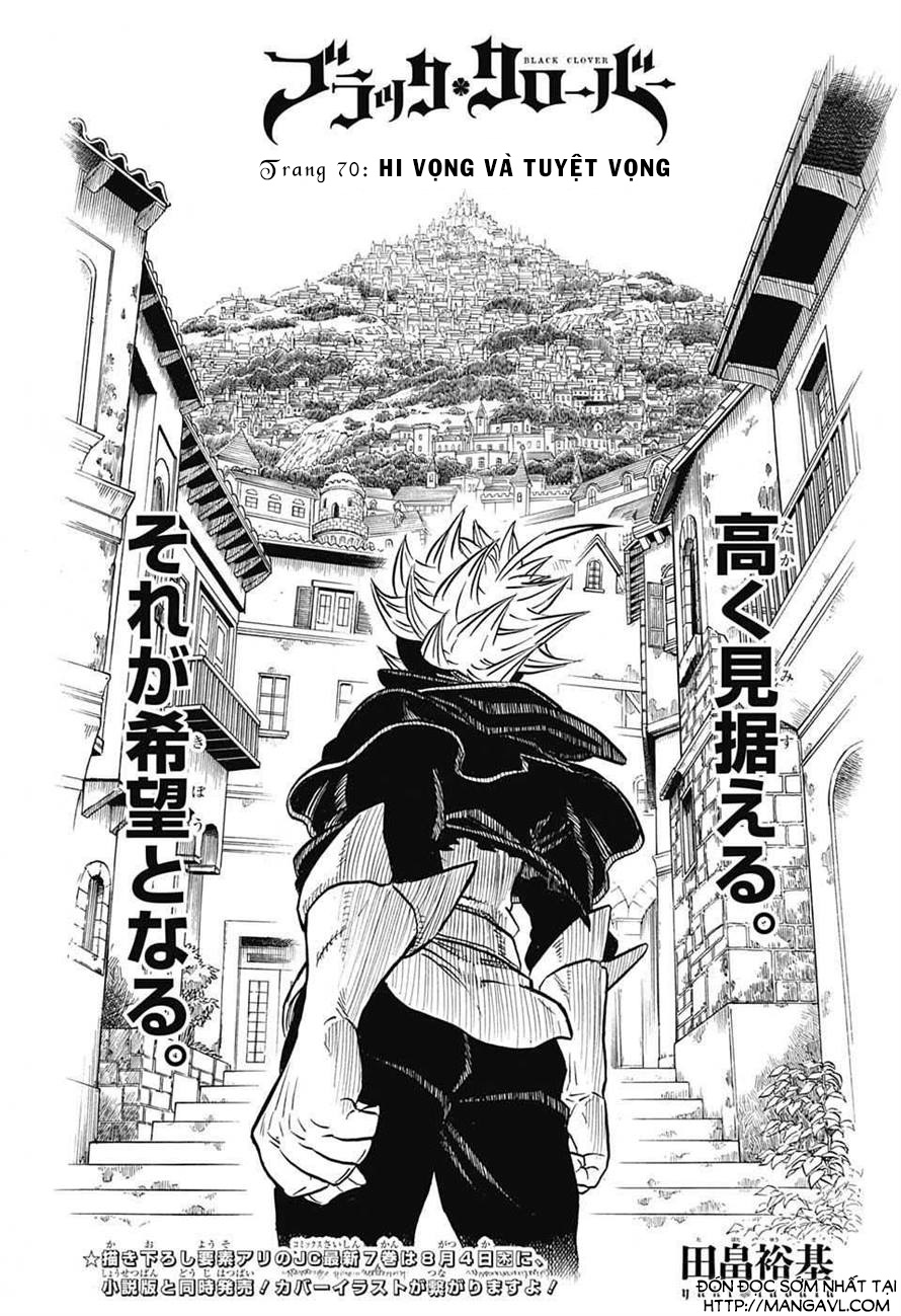 Black Clover - Thế Giới Phép Thuật: Chapter 70