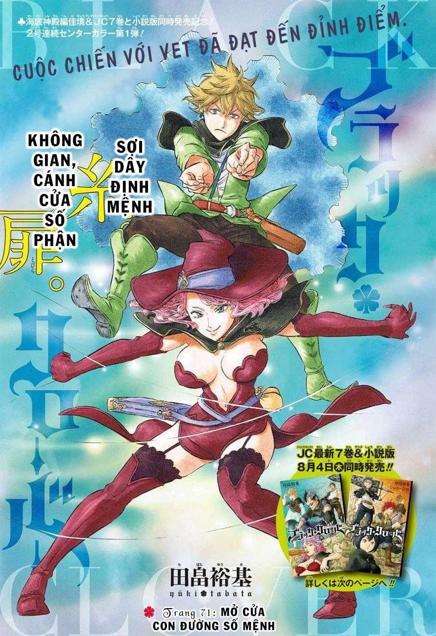Black Clover - Thế Giới Phép Thuật: Chapter 71