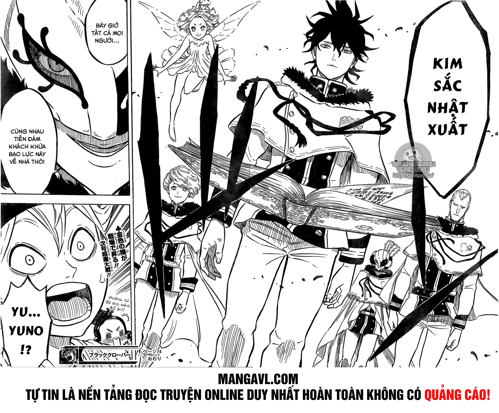 Black Clover - Thế Giới Phép Thuật: Chapter 74