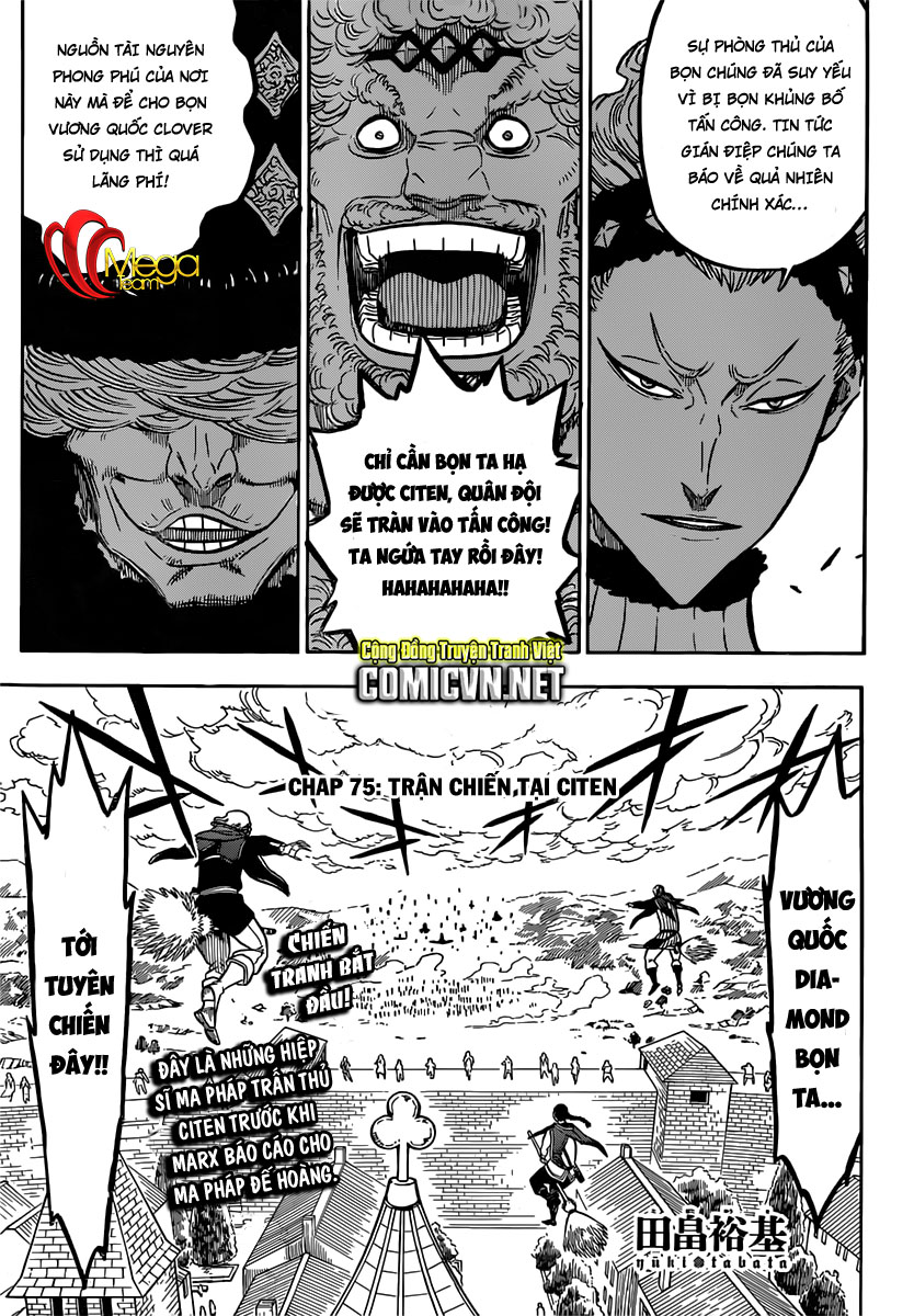 Black Clover - Thế Giới Phép Thuật: Chapter 75