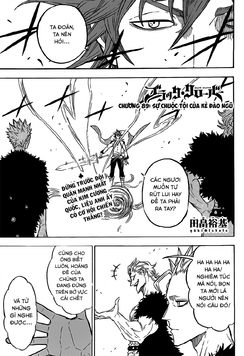 Black Clover - Thế Giới Phép Thuật: Chapter 89