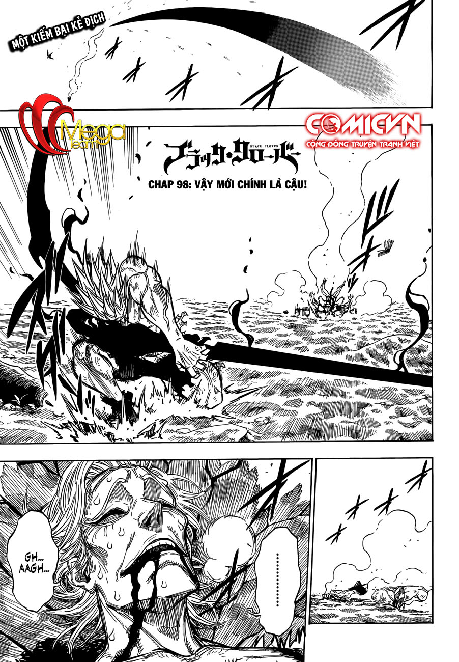 Black Clover - Thế Giới Phép Thuật: Chapter 98
