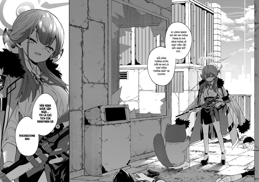 Blue Archive: Nhật Kí Nghiệp Vụ Của Handyman 68: Chapter 1