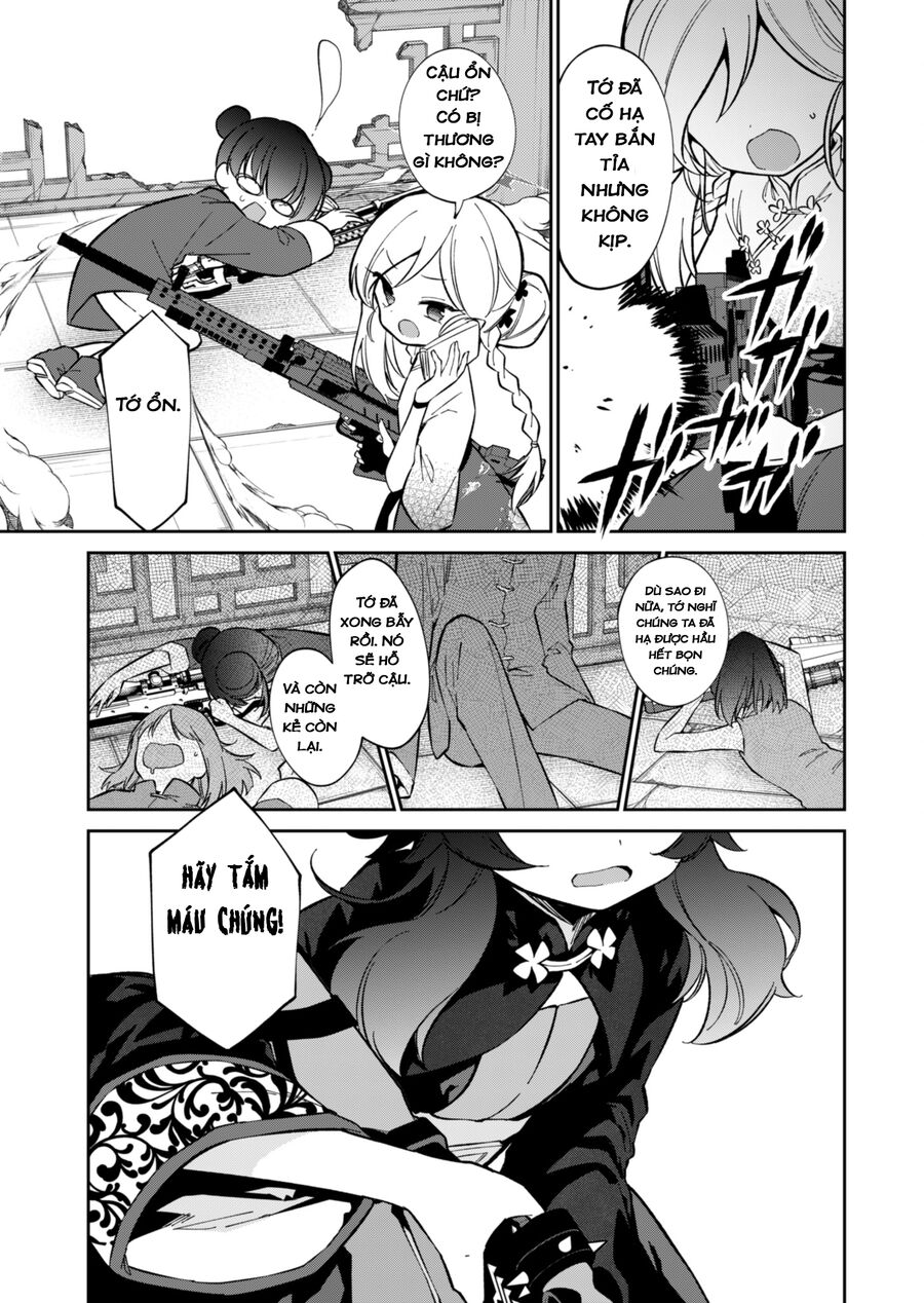 Blue Archive: Nhật Kí Nghiệp Vụ Của Handyman 68: Chapter 12