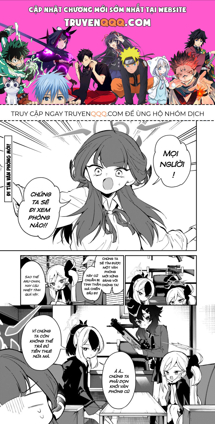 Blue Archive: Nhật Kí Nghiệp Vụ Của Handyman 68: Chapter 18
