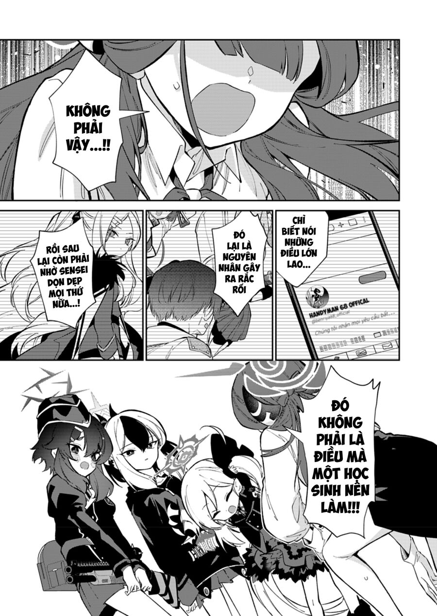 Blue Archive: Nhật Kí Nghiệp Vụ Của Handyman 68: Chapter 21