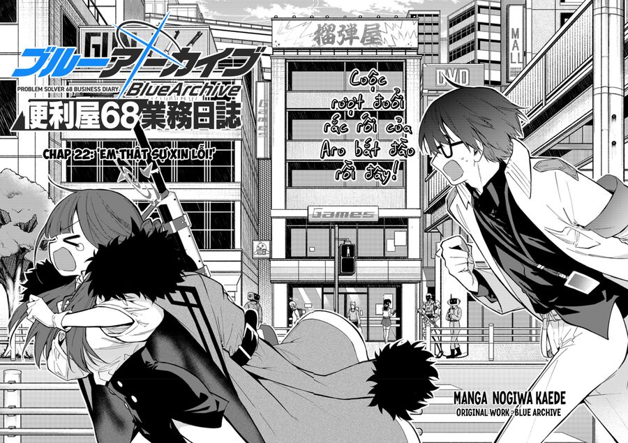 Blue Archive: Nhật Kí Nghiệp Vụ Của Handyman 68: Chapter 22