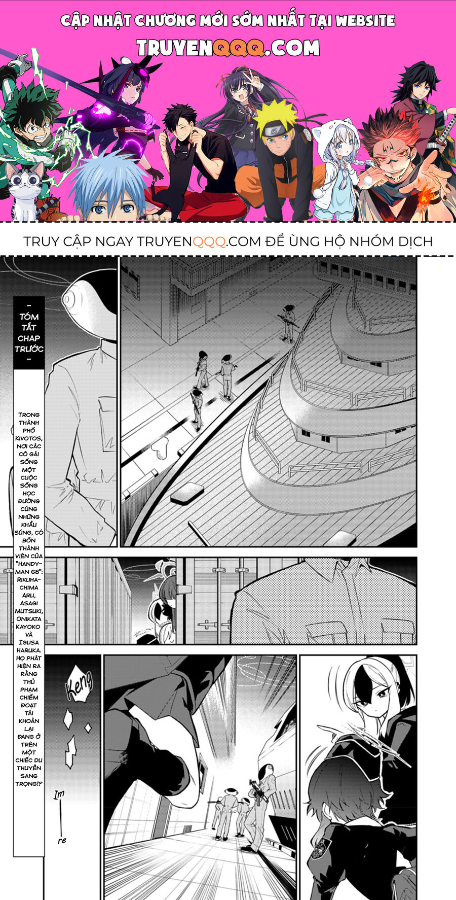 Blue Archive: Nhật Kí Nghiệp Vụ Của Handyman 68: Chapter 23