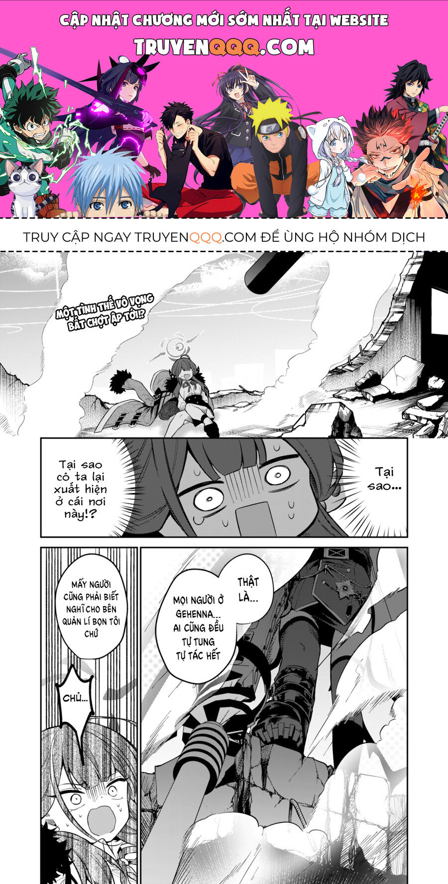Blue Archive: Nhật Kí Nghiệp Vụ Của Handyman 68: Chapter 3