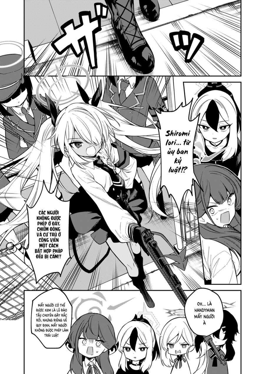 Blue Archive: Nhật Kí Nghiệp Vụ Của Handyman 68: Chapter 3