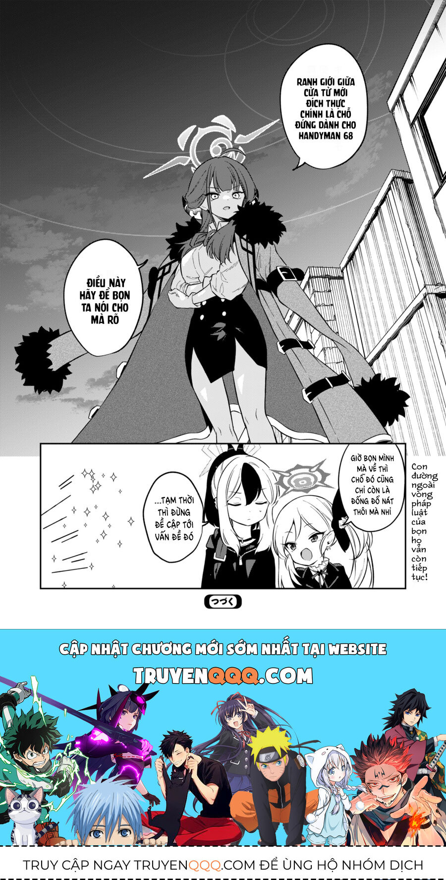 Blue Archive: Nhật Kí Nghiệp Vụ Của Handyman 68: Chapter 4