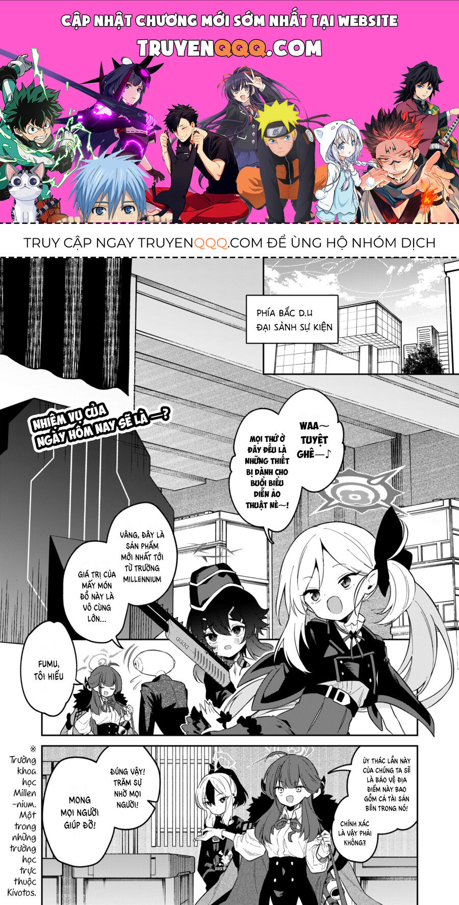 Blue Archive: Nhật Kí Nghiệp Vụ Của Handyman 68: Chapter 6