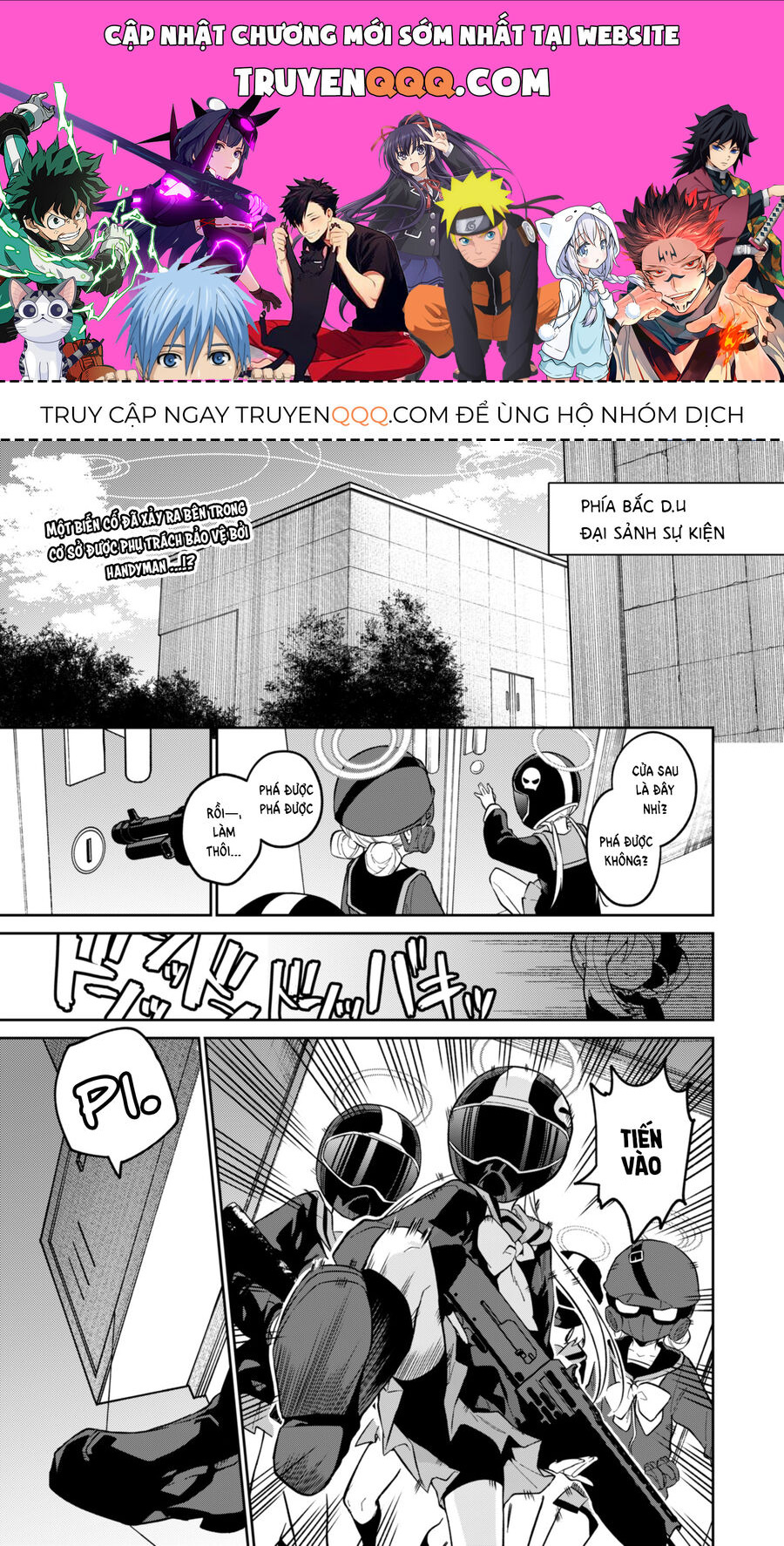 Blue Archive: Nhật Kí Nghiệp Vụ Của Handyman 68: Chapter 7