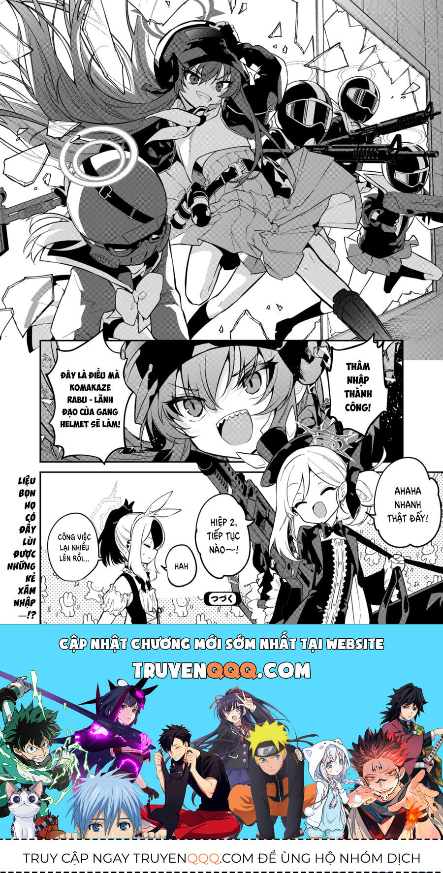 Blue Archive: Nhật Kí Nghiệp Vụ Của Handyman 68: Chapter 7