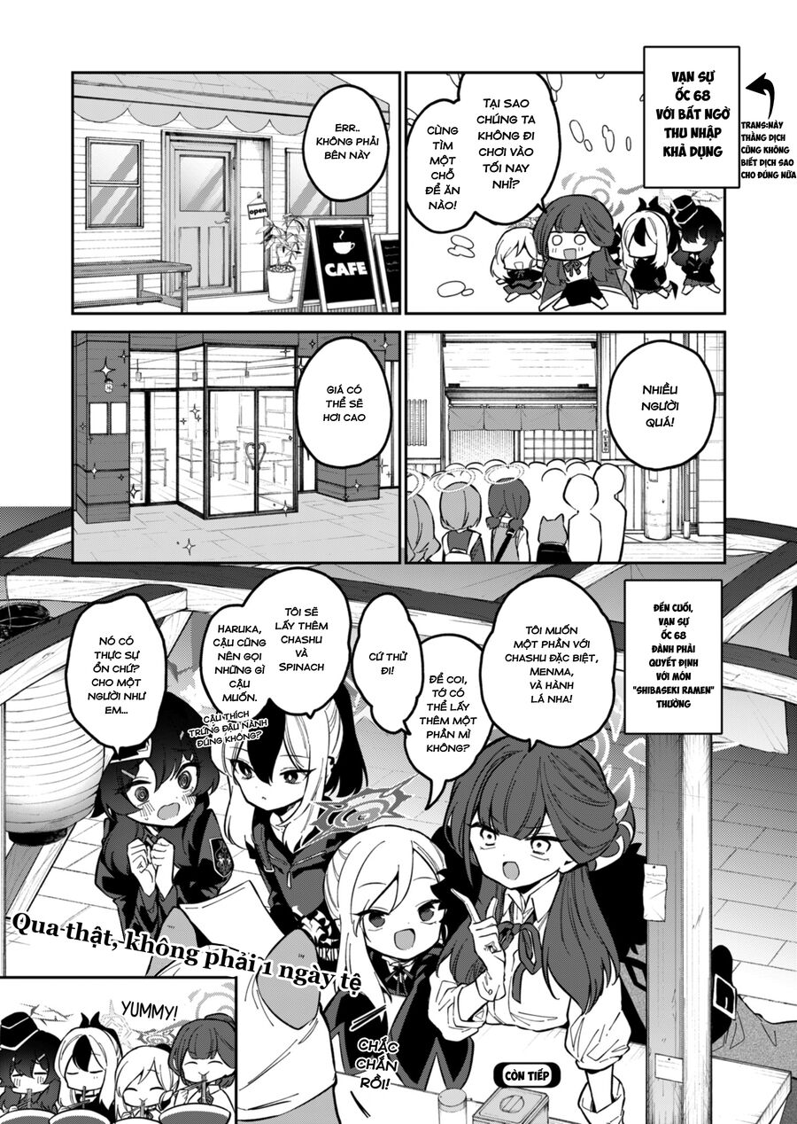 Blue Archive: Nhật Kí Nghiệp Vụ Của Handyman 68: Chapter 9.5