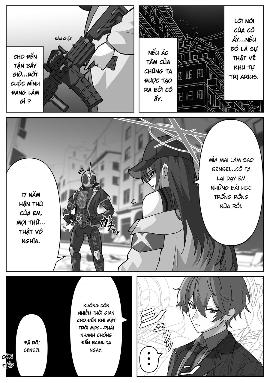 Blue Archive X Kamen Rider Decade - Câu Chuyện Về Thầy Giáo Schale Kadoya Tsukasa: Chapter 11