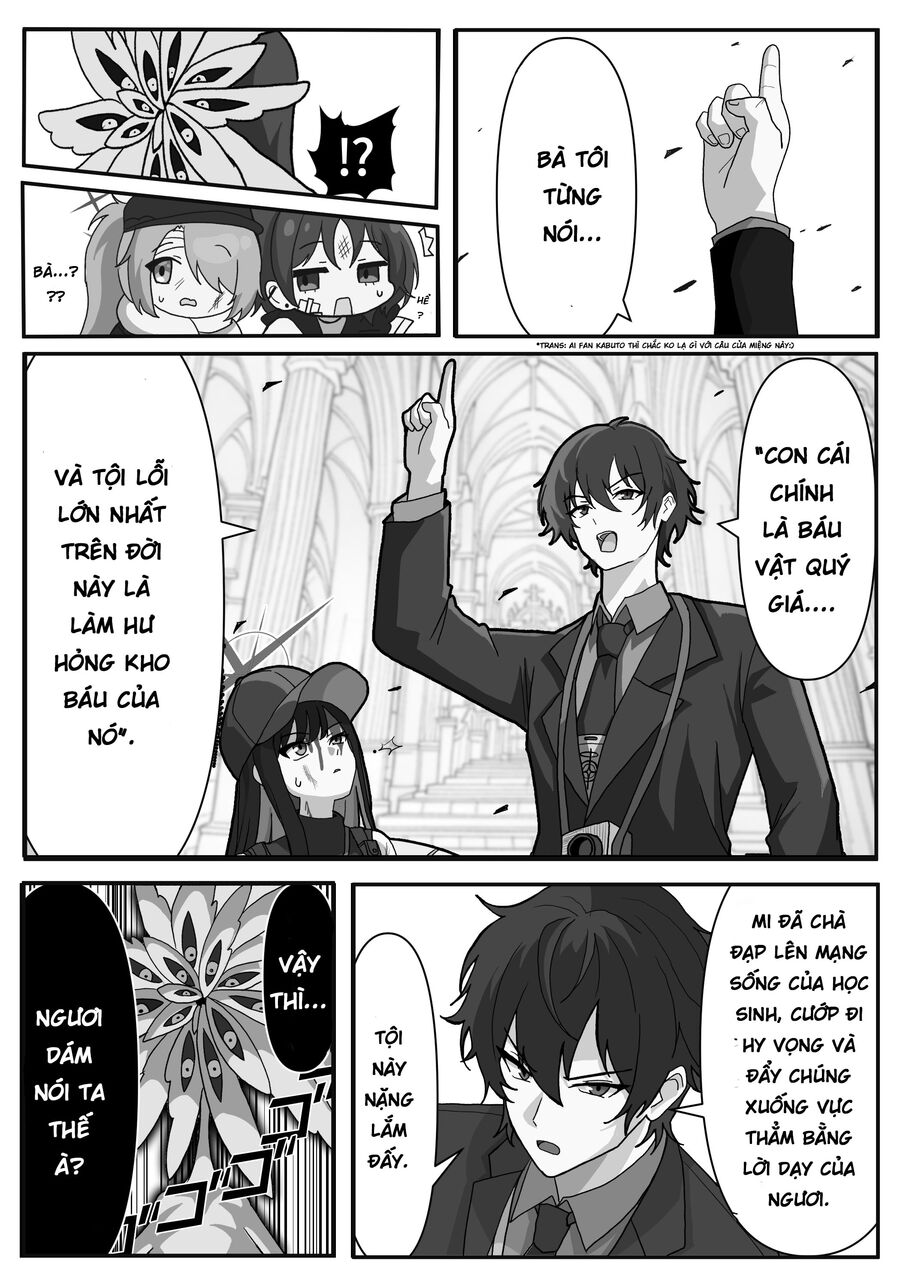 Blue Archive X Kamen Rider Decade - Câu Chuyện Về Thầy Giáo Schale Kadoya Tsukasa: Chapter 12